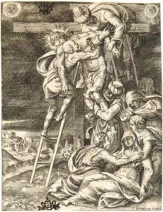 Discesa di Cristo dalla croce (dalla serie: La Passione di Nostro Signore Gesù Cristo)